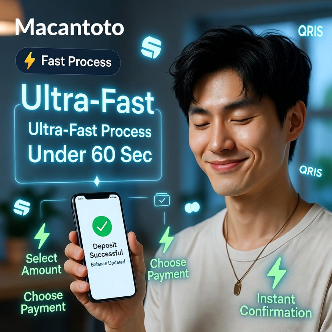 Deposit Cepat Macantoto Proses Kilat Tanpa Ribet